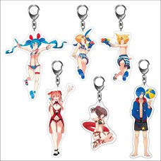 Hatsune Miku Summer Festival Acrylic Keychain Series: Beach Festival Ver.