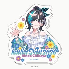 hololive Meet 2026 2nd Visual Acrylic Die-Cut Magnet Rindo Chihaya