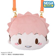 Jujutsu Kaisen 5th Anniversary Yuji Itadori Fuwapuchi Face Shoulder Bag M