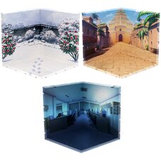 Dioramansion 200: Winter-Blooming Camellias/Babylon/Office (Night)