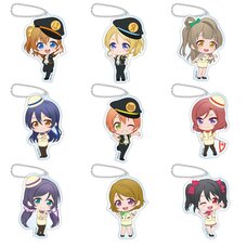 Love Live! Series Asia Tour 2024 Our Story, Our Dreams in Yokohama Trading Acrylic Keychain μ's (1 Pack)