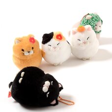 Hige Manjyu Fuku Cat Plush Collection (Ball Chain)