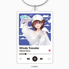 hololive Meet 5th Anniversary Windy Traveler NFC Acrylic Keychain Tokino Sora