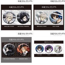 Bungo Stray Dogs Hologram Pin Badge Collection Season 5