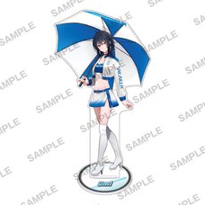 I Became Friends with the Second Cutest Girl in My Class Acrylic Stand Umi Asanagi Race Queen Ver.