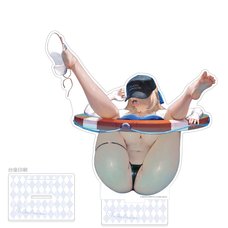 Brown Dust 2 Extra Large Acrylic Stand Wilhelmina: Queen of the Water Park Ver.