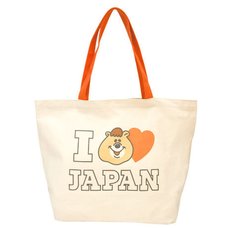 Kumatan I Love Japan Big Tote Bag