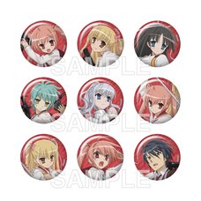 Aria the Scarlet Ammo Trading Pin Badge Anime Adaptation 15th Anniversary Ver. A Complete Box Set