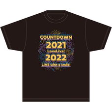 Love Live! Series Presents COUNTDOWN LoveLive! 2021→2022 〜LIVE with a smile!〜 T-Shirt