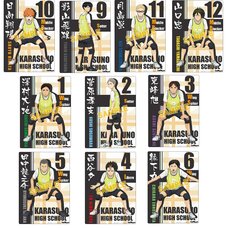 Haikyu!! Karasuno High vs Shiratorizawa Academy Mini Clear Poster Collection Box Set