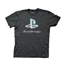 PlayStation Logo Foil Adult Crew T-Shirt