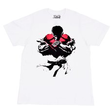 Street Fighter Ryu Men's White T-Shirt