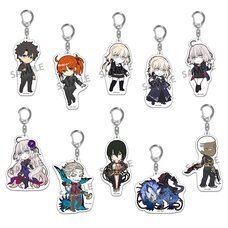 Pikuriru! Fate/Grand Order Trading Acrylic Keychain Charms Vol. 8 Box Set
