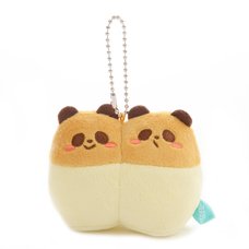 Chigiri Panda Twin Ball Chain Plush Collection