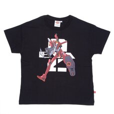 Evangelion x Dickies Unit-02 Graphic Print Black T-Shirt