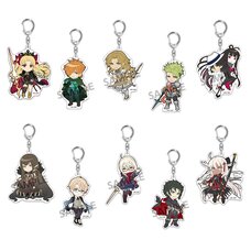 Pikuriru! Fate/Grand Order Trading Acrylic Keychain Charms Vol. 9 Box Set (Re-run)