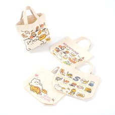 Neko Atsume Mini Tote Bags