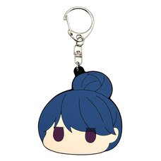 Laid-Back Camp Season 3 Icon Rubber Keychain Rin (Re-run)
