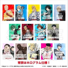 One-Punch Man Hero Visual Holographic Stickers Set (Set of 3)