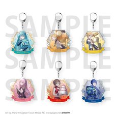 Hatsune Miku: Happy 16th Birthday -Dear Creators- Surprise Party Trading Acrylic Keychain Box Set