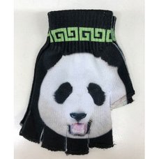 ACDC RAG Black & Green Panda Fingerless Gloves