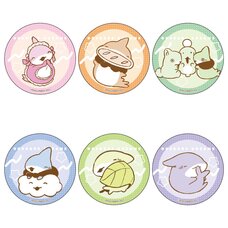 Odekake Kozame Tin Badge Collection Complete Box Set