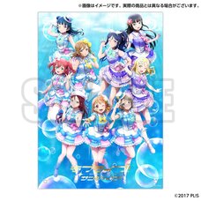 Love Live! Sunshine!! Uranohoshi Girls' High School Store Foil-stamped A4 Acrylic Panel Kimi no Kokoro wa Kagayaiteru kai?