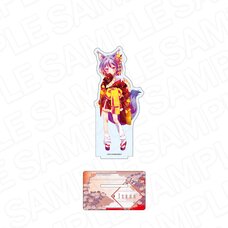 No Game No Life Hologram Deka Acrylic Stand Izuna Hatsuse: Kimono Cyber Ver.