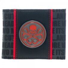 Marvel Hydra Metal Badge Bi-Fold Wallet
