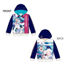 Racing Miku 2024 Ver. Full Graphic Hoodie Vol. 2