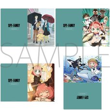 Spy x Family Mission 9-12 Main Visual Clear File Set