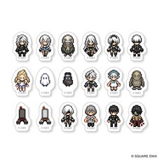 NieR Series Flake Sticker Pixel Art Ver.
