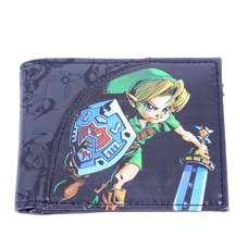 Nintendo Legend of Zelda: Majoras Mask Link Bi-Fold Wallet