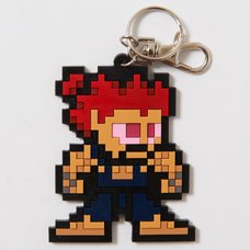 Super Street Fighter IV Sprite Akuma PVC Keychain