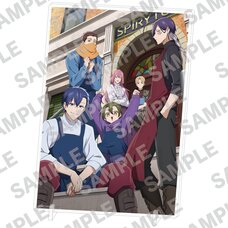 TV Anime Gomon Baito-kun no Nichijo Acrylic Panel Key Visual Ver.