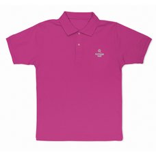 Love Live! Sunshine!! Ruby Kurosawa Tropical Pink Embroidered Polo Shirt