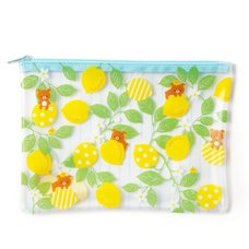 A Basketful of Lemons Rilakkuma Clear Soft B6 Case