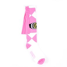 Power Rangers Pink Caped Knee-High Socks