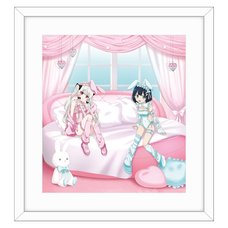 Ms. Vampire Who Lives in My Neighborhood Reproduction Art Print Sophie & Akari: Yumeiro Bunny Ver.