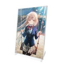 The Angel Next Door Spoils Me Rotten 2 Acrylic Art Stand Mahiru Shiina: Swing and Mahiru Ver.