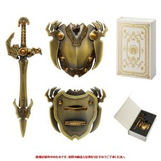 Dragon Quest Metallic Items Gallery Special Zenithian Sword & Zenithian Shield 40th Anniversary Ver.