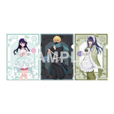 Oshi no Ko [47 Todofuken no Ko] Clear File Set Ai (Mie Prefecture) & Aqua (Shiga Prefecture) & Akane Kurokawa (Kyoto Prefecture)