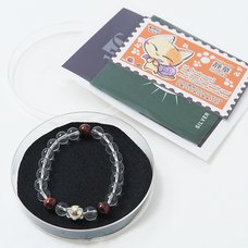 Silver Nyanko Juzu Bracelet