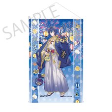 Hatsune Miku x Lucky Cat x Midsummer Kumagaya Tapestry KAITO Art by Icomochi