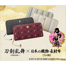Touken Ranbu -Online- Japanese Fabric Long Wallet Collection