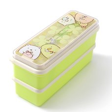 Sumikko Gurashi 2-Tier Mini Bento Box w/ Chopsticks