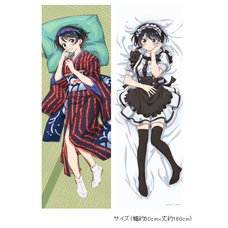 Rent-A-Girlfriend Season 3 Dakimakura Pillow Cover Ruka Sarashina: Kimono & Maid Ver.