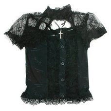 ACDC RAG Lace Top