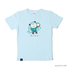 Hatsune Miku Piapro Kids! Hatsune Miku Kids' Light Blue T-Shirt