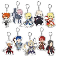 Pikuriru! Fate/Grand Order Trading Acrylic Keychain Charms Box Set (Re-run)